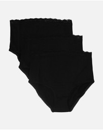 Ripe Maternity - Organic Cotton Full Brief - 3 Pack