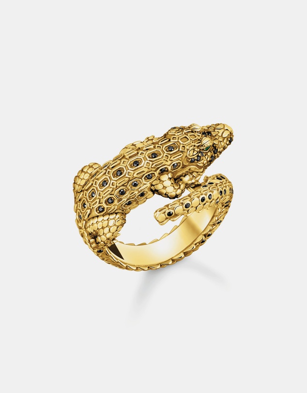 THOMAS SABO - Gold Crocodile Ring