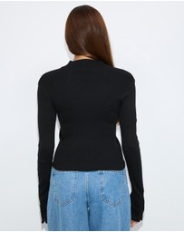 Dazie - Coralie Knit Top