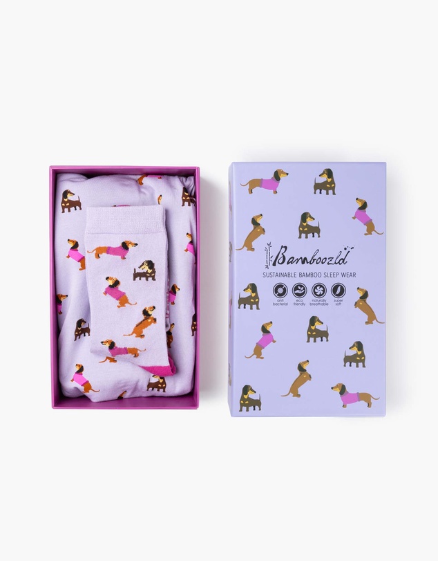 Bamboozld - Women's Bamboo Jersey Dash Dreaming Pant & Sock Gift Set