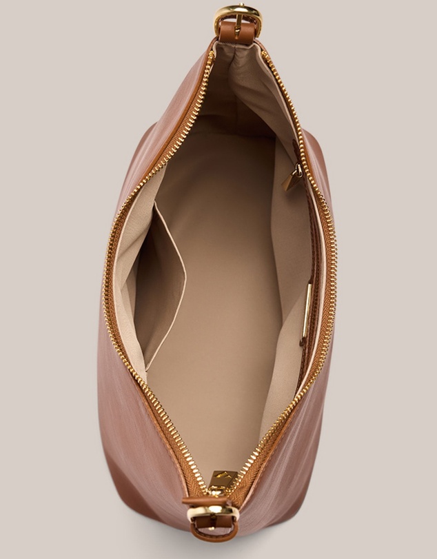 VESTIRSI - Harper Bordeaux Leather Hobo