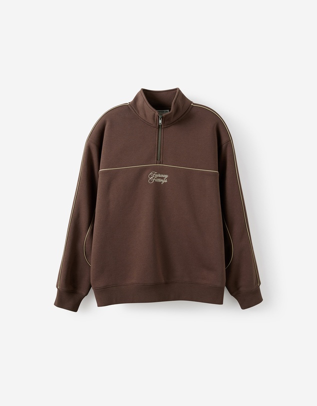Cotton On - 1/4 Zip Graphic Fleece