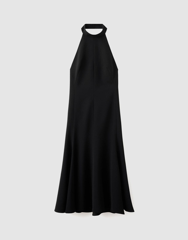 M.N.G - Halter-Neck Dress With Open Back