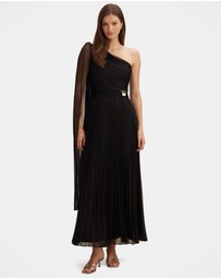 Forever New - Samara One Shoulder Plisse Maxi Dress