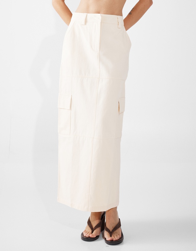 BY.DYLN - Laikon Cargo Maxi Skirt