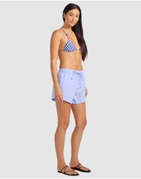 Seafolly - Wear Now Stripe Drawstring Shorts