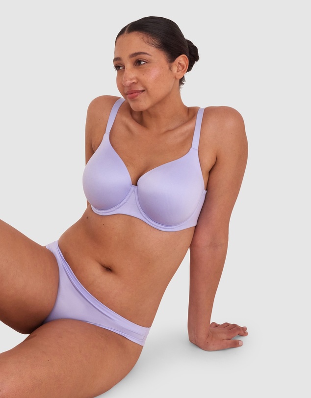 Bras N Things - Body Bliss Full Cup Bra - Pale Blue
