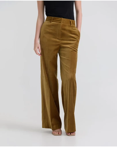 Oxford - Lydia Stretch Velvet Pants