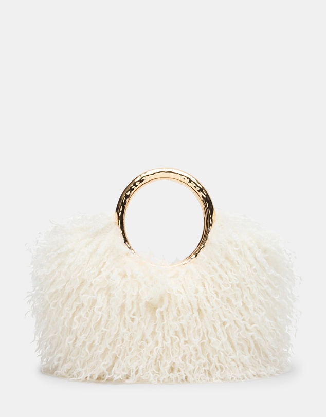 Steve Madden - BKova Cream Clutch Bag