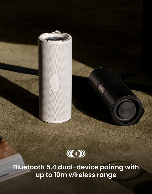 Sudio - F4 - Wireless Portable Waterproof Bluetooth Speaker, Rich Bass