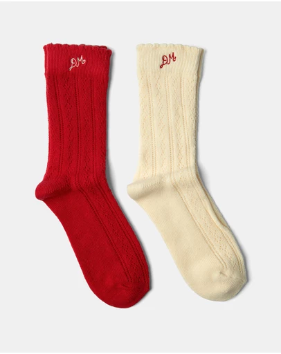 Damson Madder - 2 Pack Socks