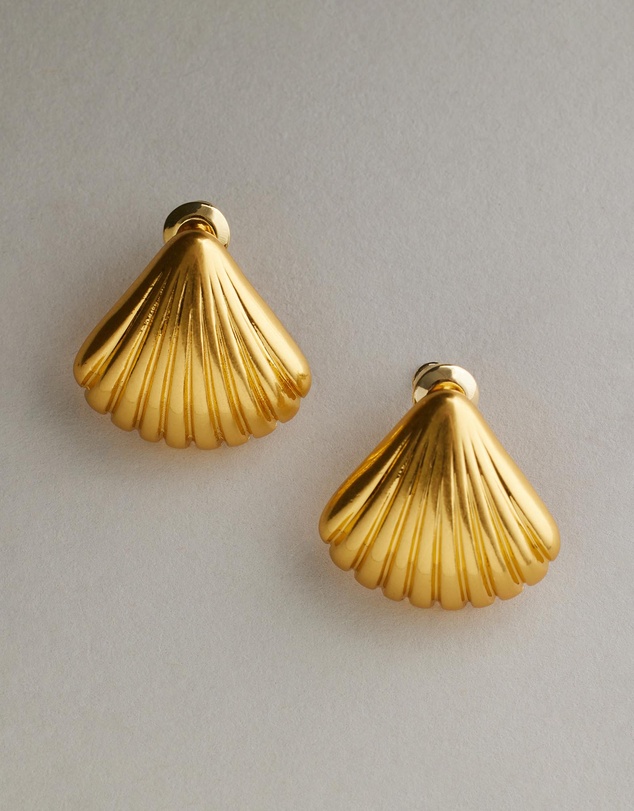 Native Sol - Tanah Shell Earrings