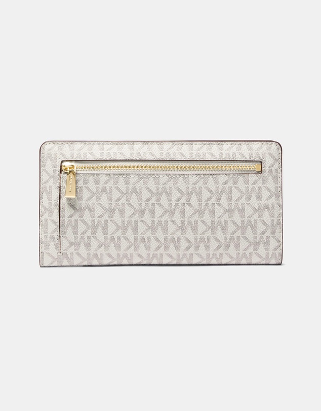 Michael Kors - Bryant Large Signature Logo Snap-Front Wallet