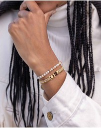 PIG&HEN - Womens Catena Venetian 7MM Bracelet