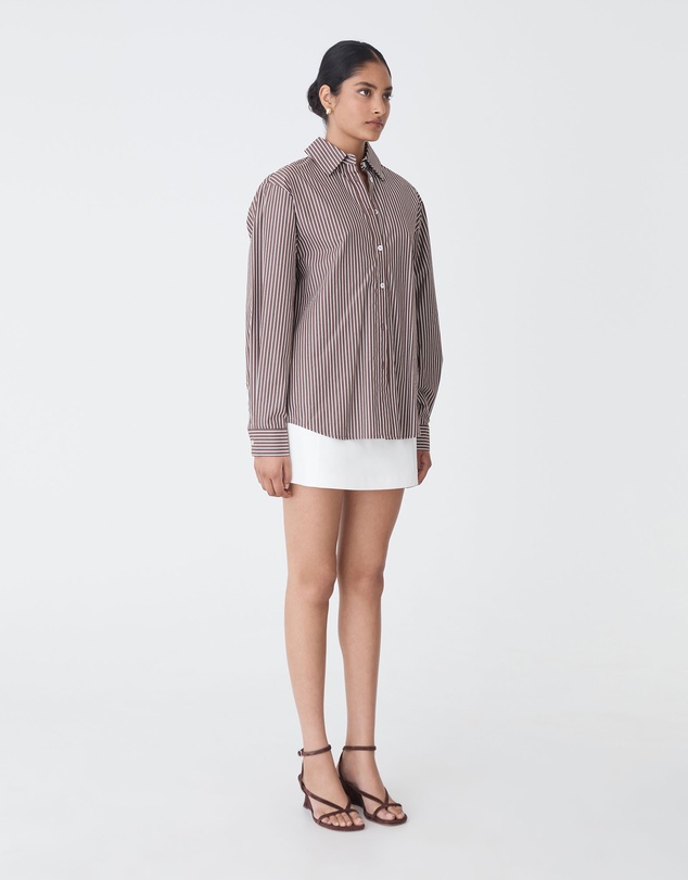 Forcast - Samara Cotton Striped Shirt