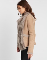 West 14th - Spring Street Shearling Coat