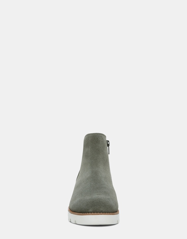 Vionic - Brionie Chelsea Boot - Olive Suede