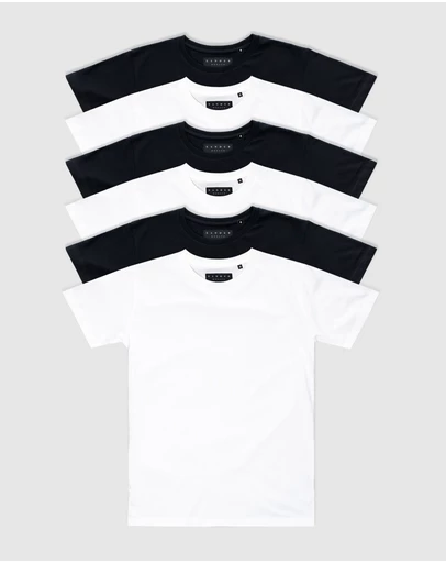 Xander - 6-Pack Blanc Tee - Youth