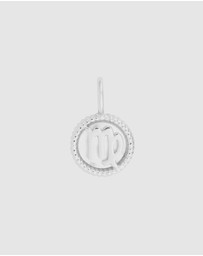 Wanderlust + Co - Virgo Zodiac Mother of Pearl 925 Sterling Silver Pendant