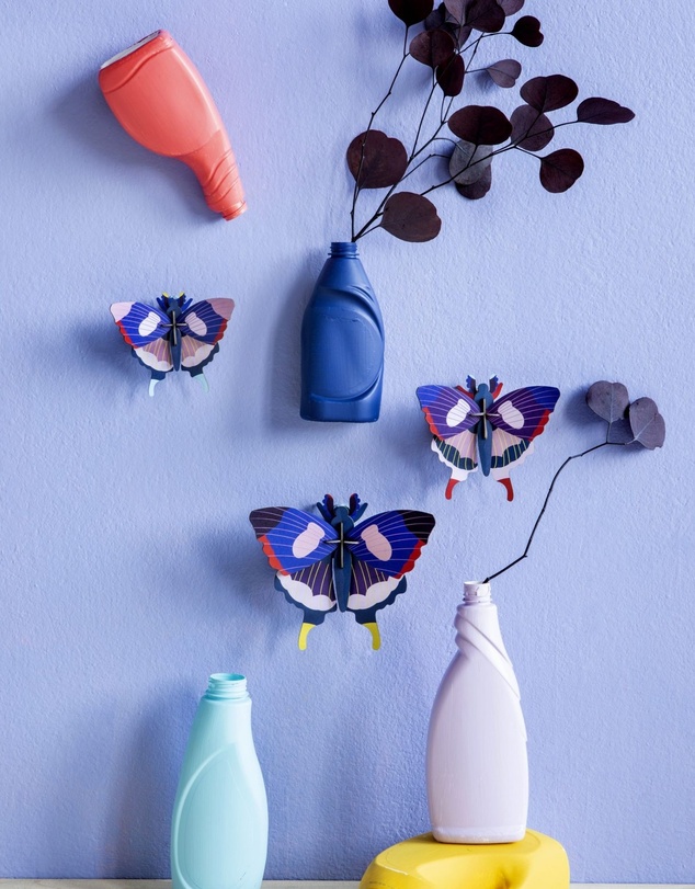 Studio Roof  - Wall Art Butterflies A4 Set of 3