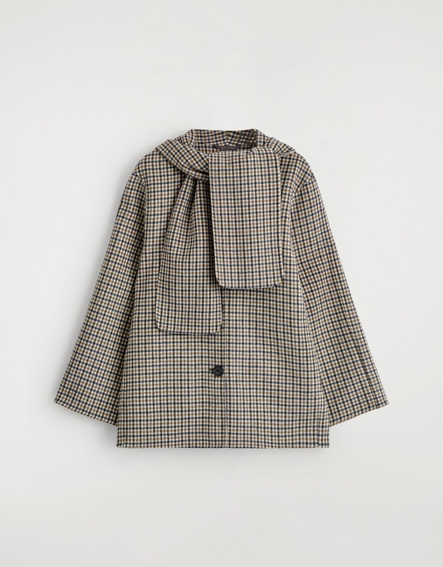 COS - Double-Faced Wool Scarf Jacket