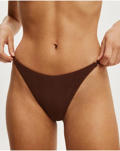 Cotton On Body - Micro String Thong Bikini Bottoms