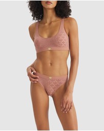 adidas Originals - Microterrot Monogram Logo Bikini Brief Underwear