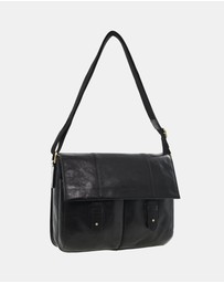 Pierre Cardin - Pierre Cardin Men's Rustic Messenger/Computer Bag