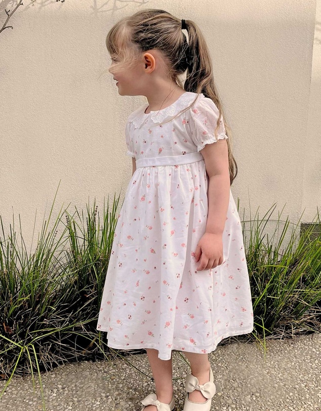 Purebaby - Rosebud Dress - Babies-Kids