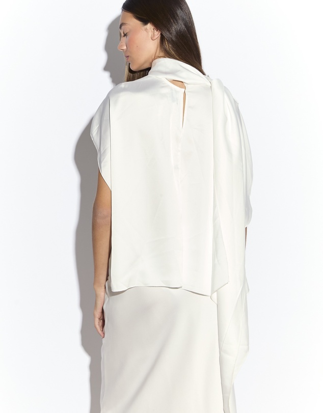 Glamorous - Scarf-neck Top