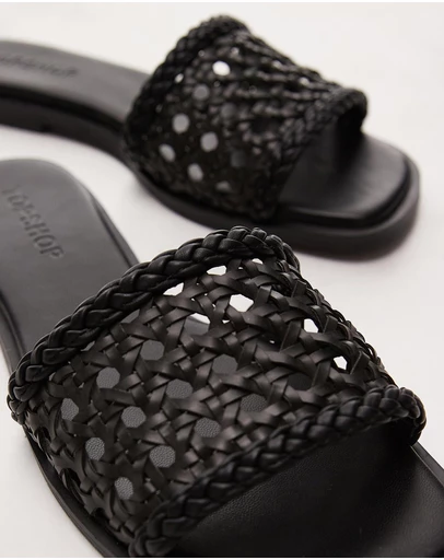 TOPSHOP - Jackie Flat Weave Sandals