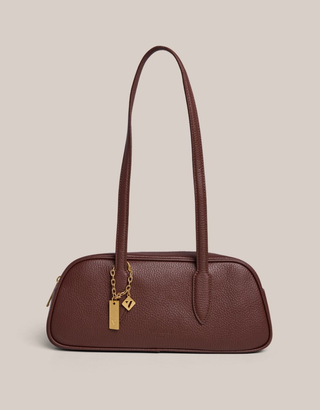 VESTIRSI - Vera Mahogany Baguette Bag