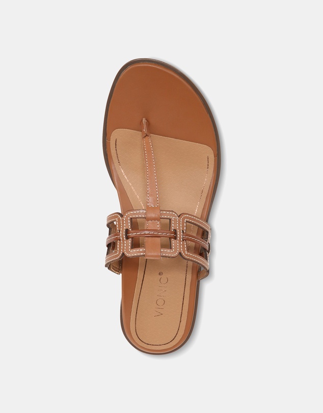 Vionic - Alvana Toe Post Sandal - Tan