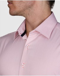 Abelard - Bamboo Blend Bengal Stripe Slim Fit Shirt