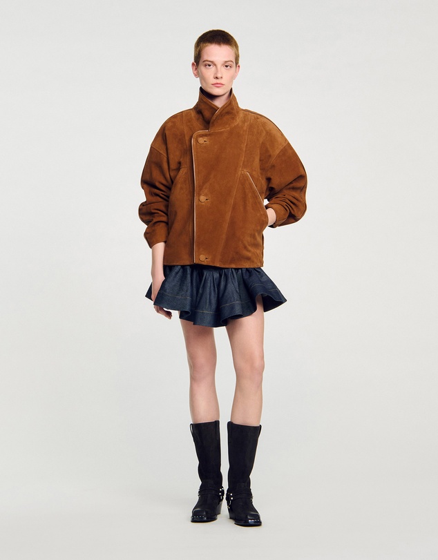 Sandro - Clem Leather Jacket