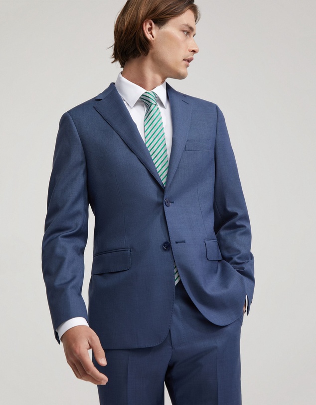 Oxford - Byron Luxury Half Canvas Wool Suit Jacket