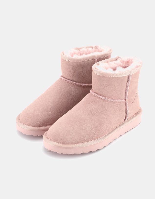 AusWooli Ugg Boots - Bondi Sheepskin Signature Short Ankle Boots