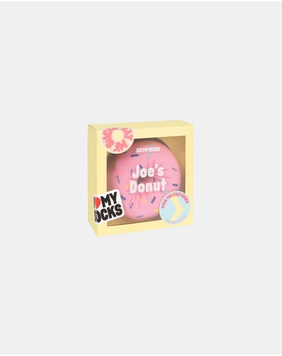 EAT MY SOCKS - Socks Joe's Donuts Strawberry