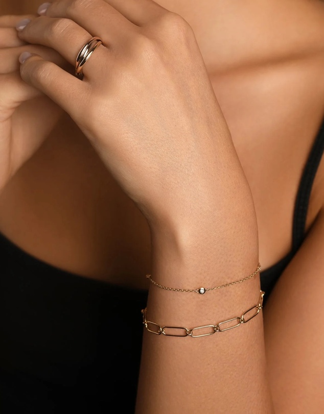 Von Treskow - Luxe Open Clip Chain Bracelet