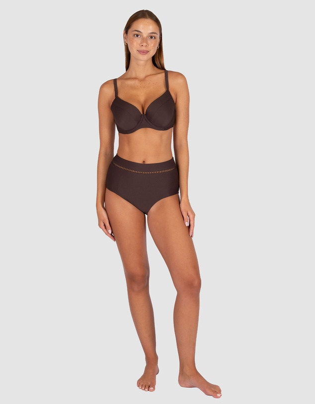Baku Swimwear - Rococco Lace High Waist Bikini Bottom