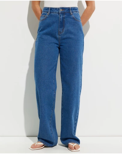Calli - Relaxed Denim Jeans