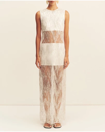 Shona Joy - Viva Round Neck Maxi Dress