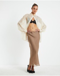 Alice In The Eve - Faye Sheer Midi Skirt