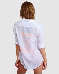 Banana Moon - Adilson Gary Shirt Style Beach Cover Up