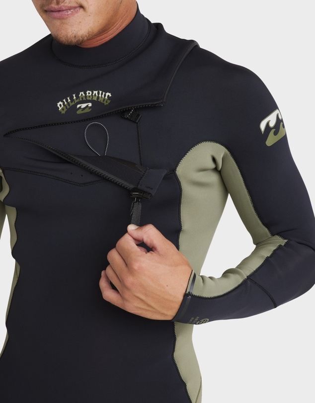 Billabong - Mens 3/2mm Absolute Natural Chest Zip Wetsuit