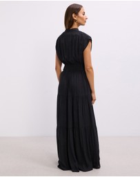 The Fated - Della Gathered Maxi Dress