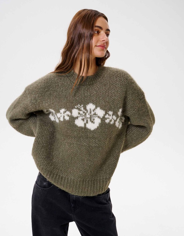 Rip Curl - Cala Nights Hibiscus Knit Crew