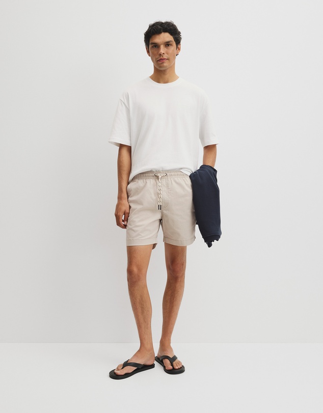 Country Road - Cotton Drawcord Straight Short