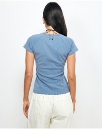 AERE - Organic Cotton Raglan T-Shirt