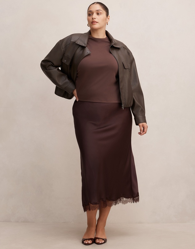 Forever New Curve - Enola Curve Lace Maxi Skirt
